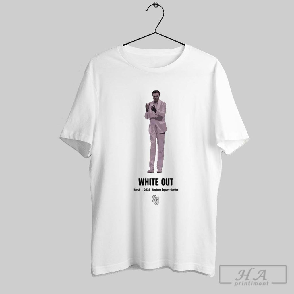 St Johns White Out March 1 2025 Madison Square Garden Coach Rick Pitino
