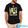 St. Jude Love Moto Stop Cancer Shirt