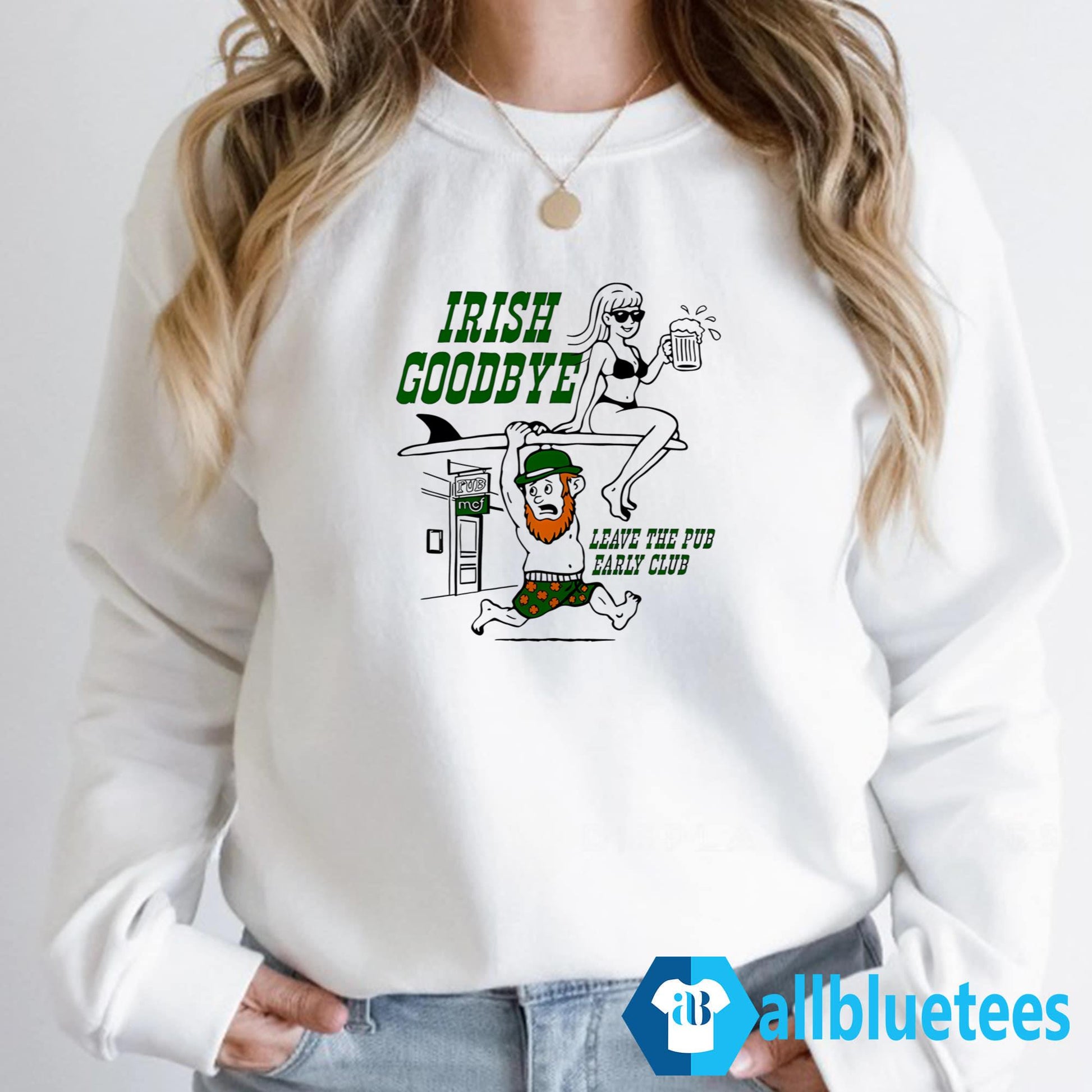 St. Patrick’s Day Leave Pub Early Club Shirt