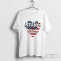 Stand With Charlie American Flag Heart Charlie Kirk Rest In Peace