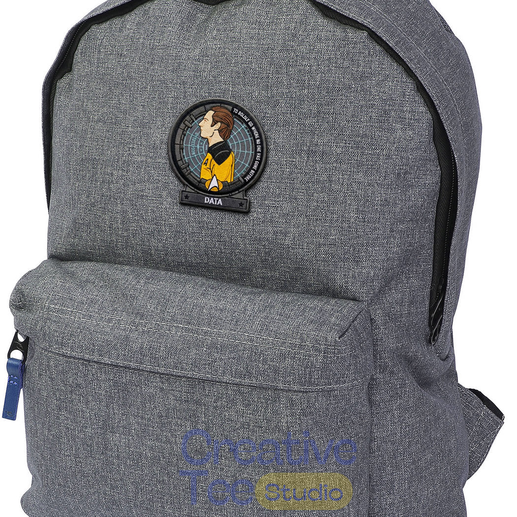 Star Trek Lt. Commander Data Embroidered Iron-On Patch