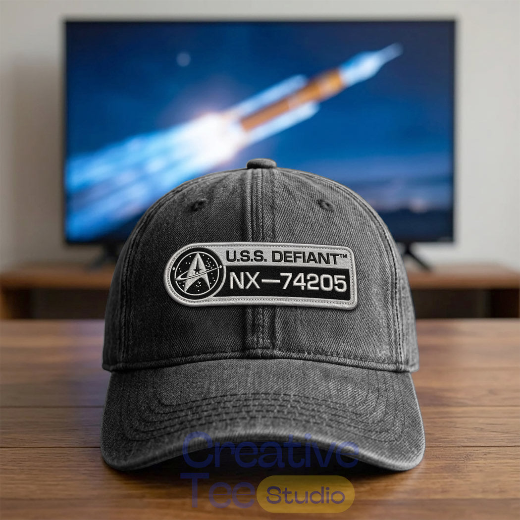 Star Trek U.S.S. Defiant NX-74205 Embroidered Iron-On Patch