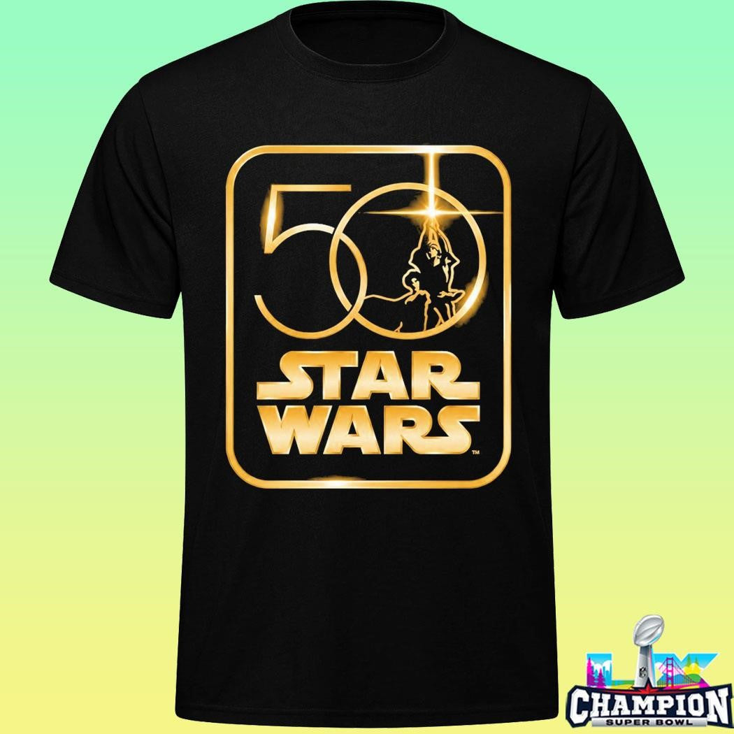 Star Wars 50th Anniversary Logo Celebration Los Angeles 2027 Shirt