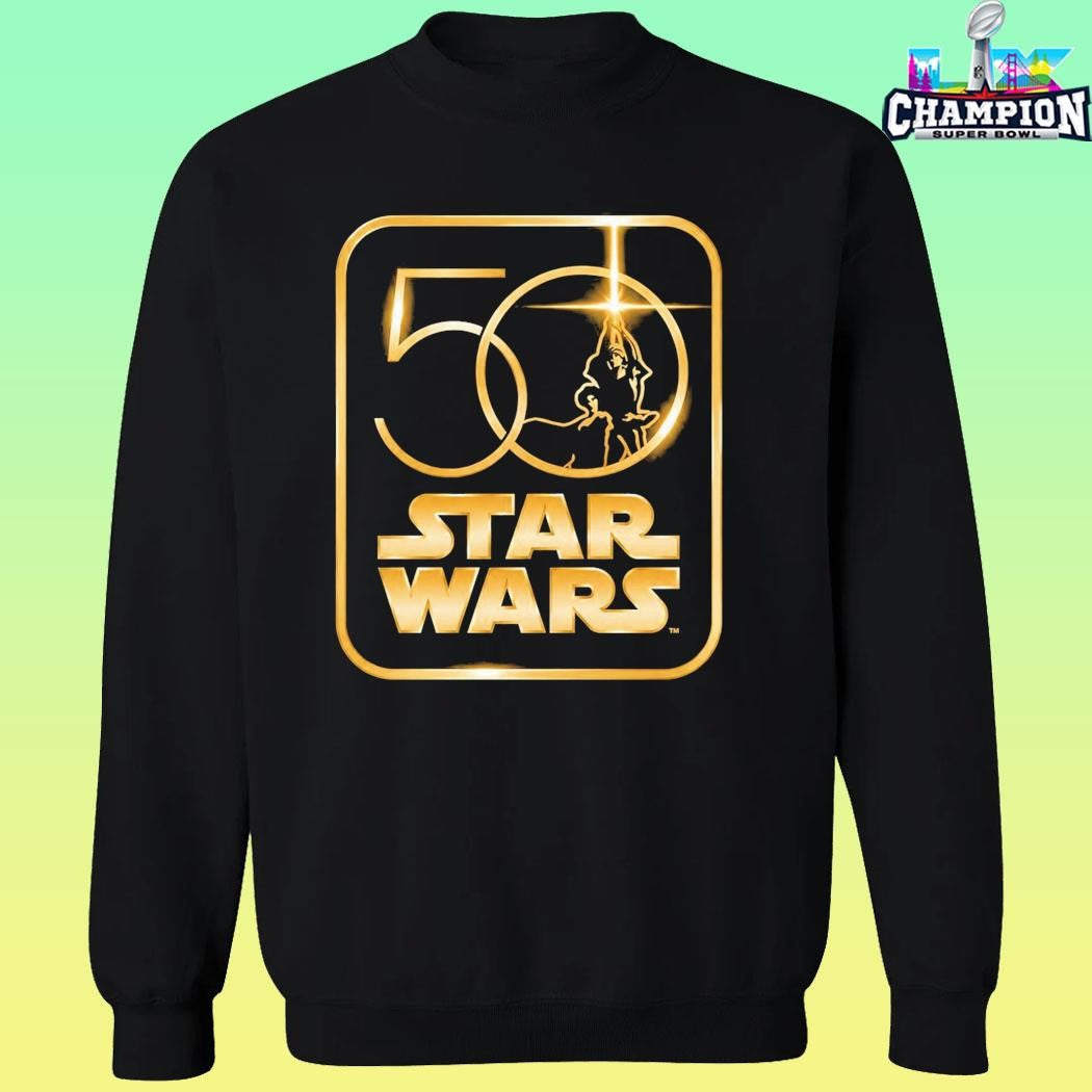 Star Wars 50th Anniversary Logo Celebration Los Angeles 2027 Shirt