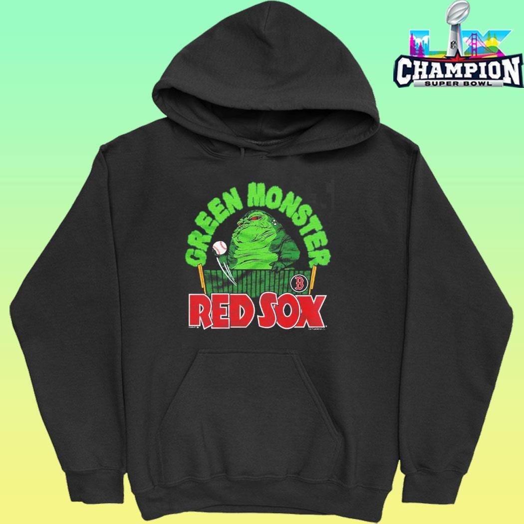 Star Wars X Mlb 2026 Star Wars Day Boston Red Sox Green Monster Dark Side Jabba The Hutt Shirt