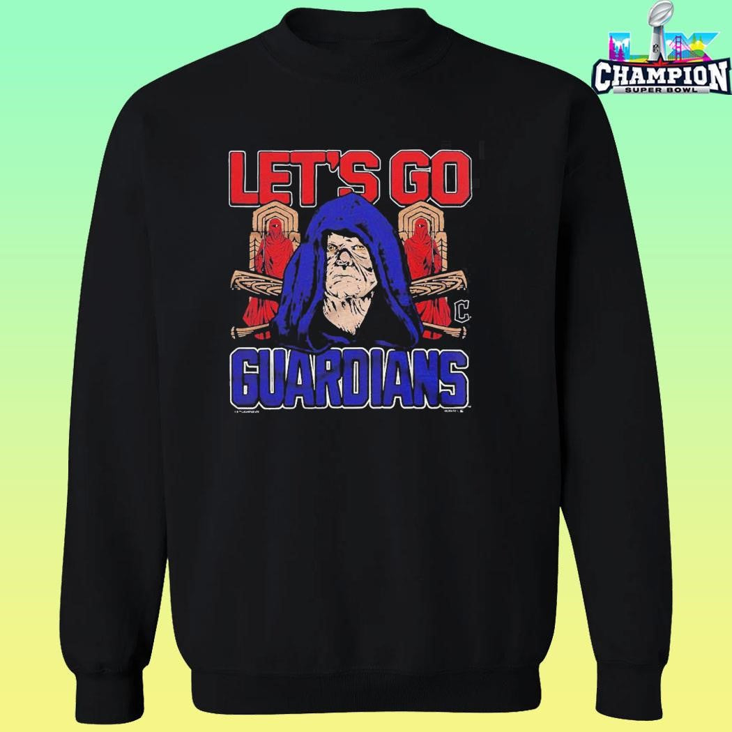 Star Wars X Mlb 2026 Star Wars Day Cleveland Guardians Dark Side Emperor Palpatine Shirt