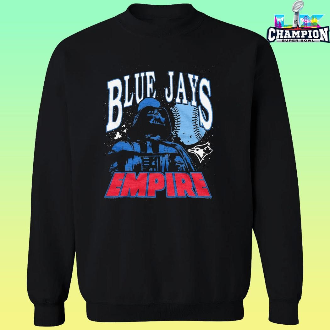 Star Wars X Mlb 2026 Star Wars Day Toronto Blue Jays Empire Dark Side Darth Vader Shirt