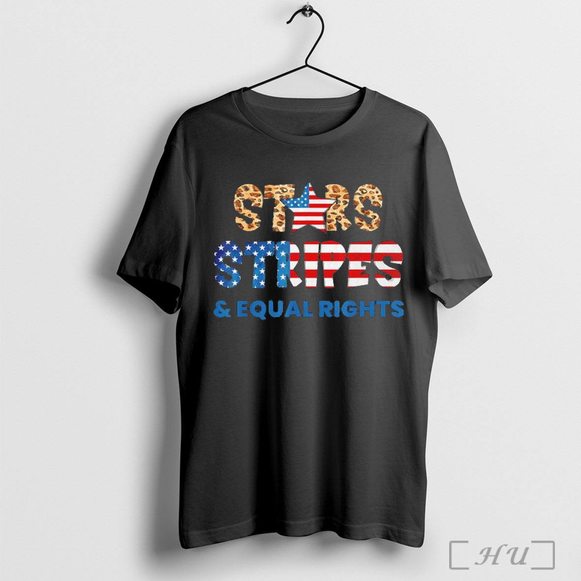 Stars Stripes And Equal Rights 4th Of July Usa Women Rights T Shirt