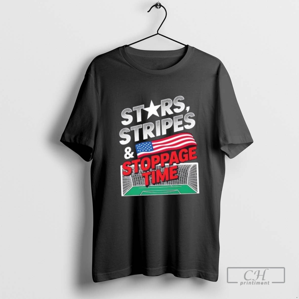 Stars Stripes And Stoppage Time Soccer T Shirt Sweater