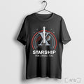 Starship From Starbase Texas X T Shirt