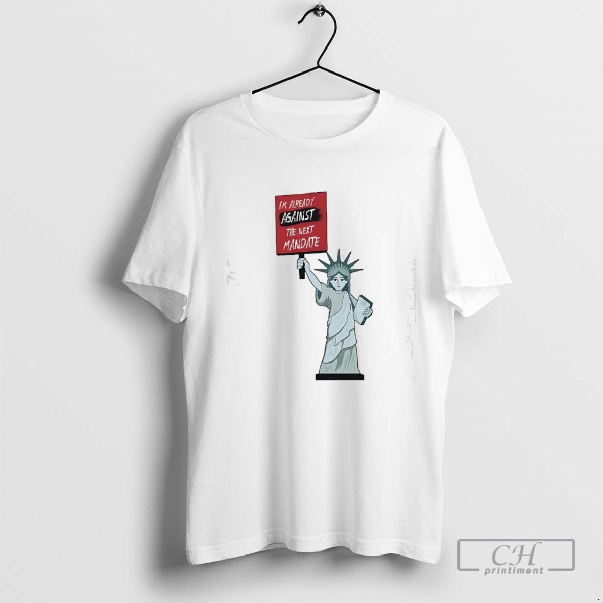 Statue Of Liberty Im Already Against The Nest Mandate