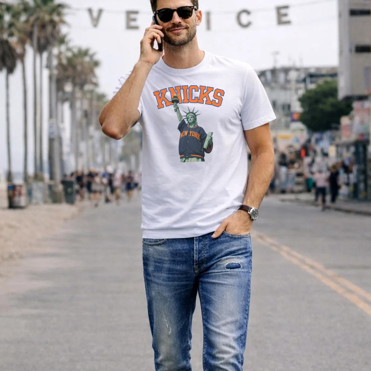 Statue Of Liberty Knicks 2026 Shirt