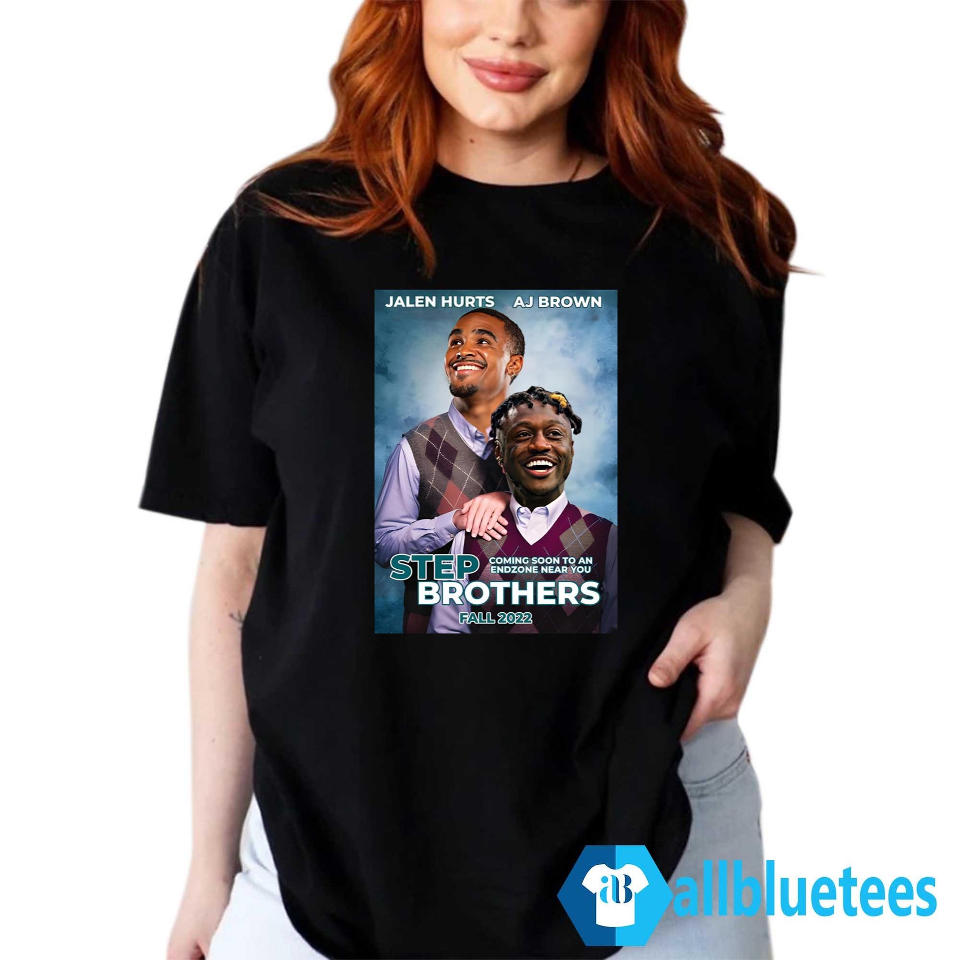 Step Brothers Jalen Hurts AJ Brown Shirt