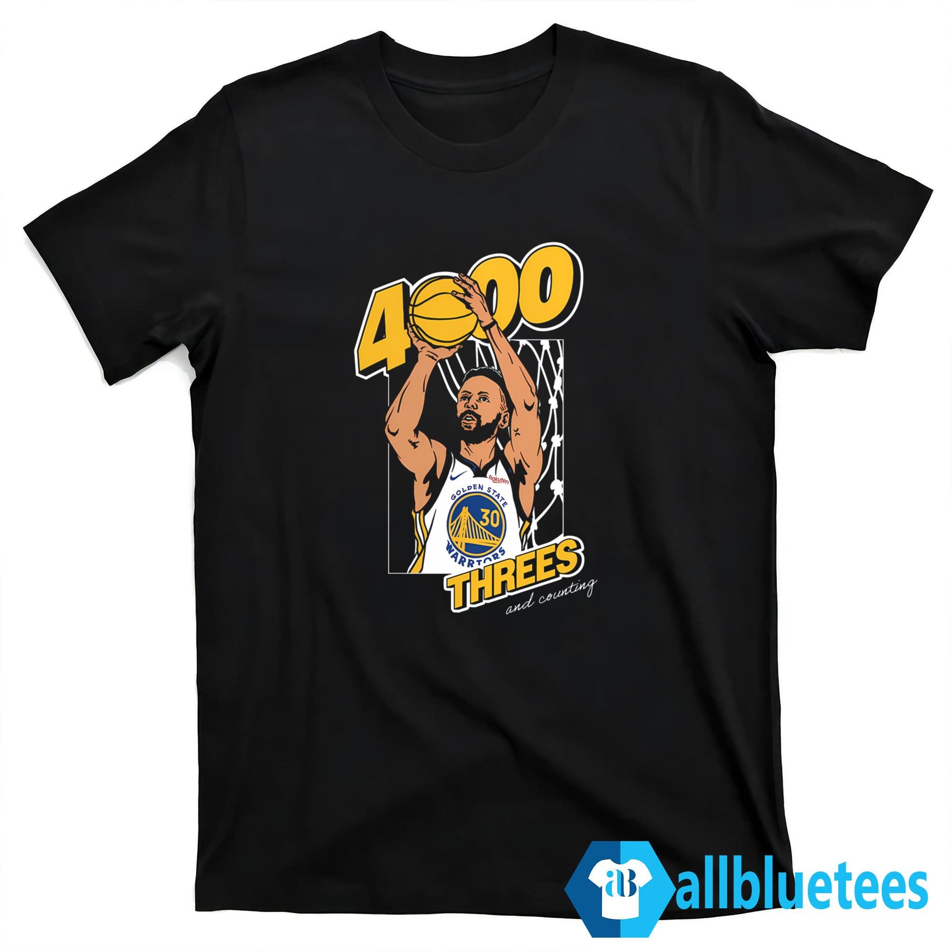 Stephen Curry 4000 Threes And Counting Shirt