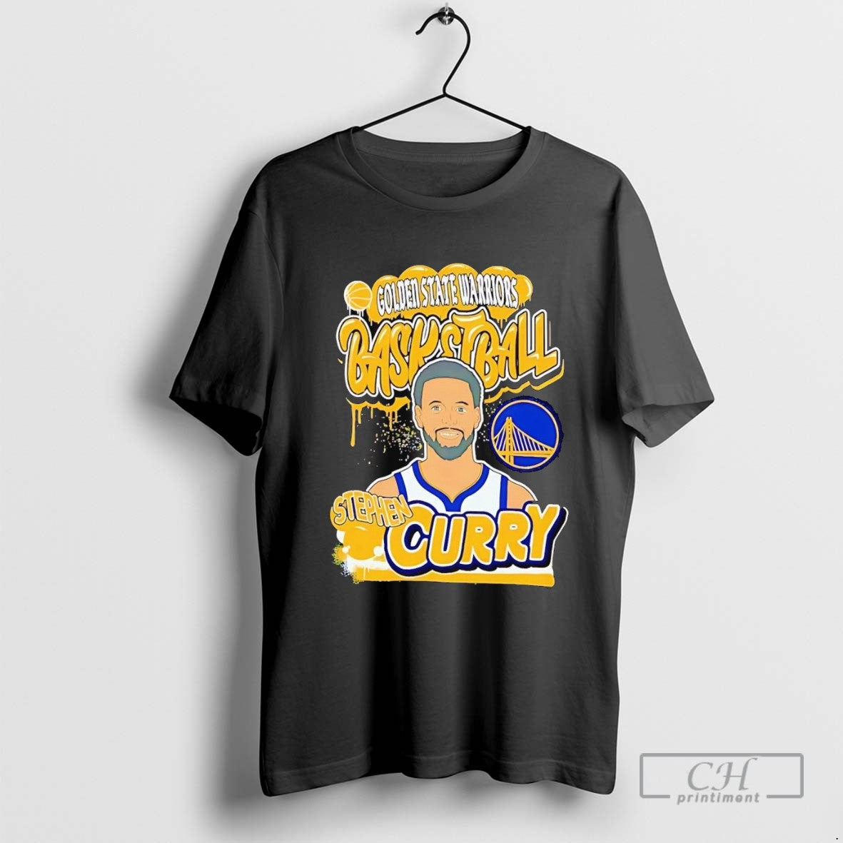 Stephen Curry Graffiti Golden State Warriors