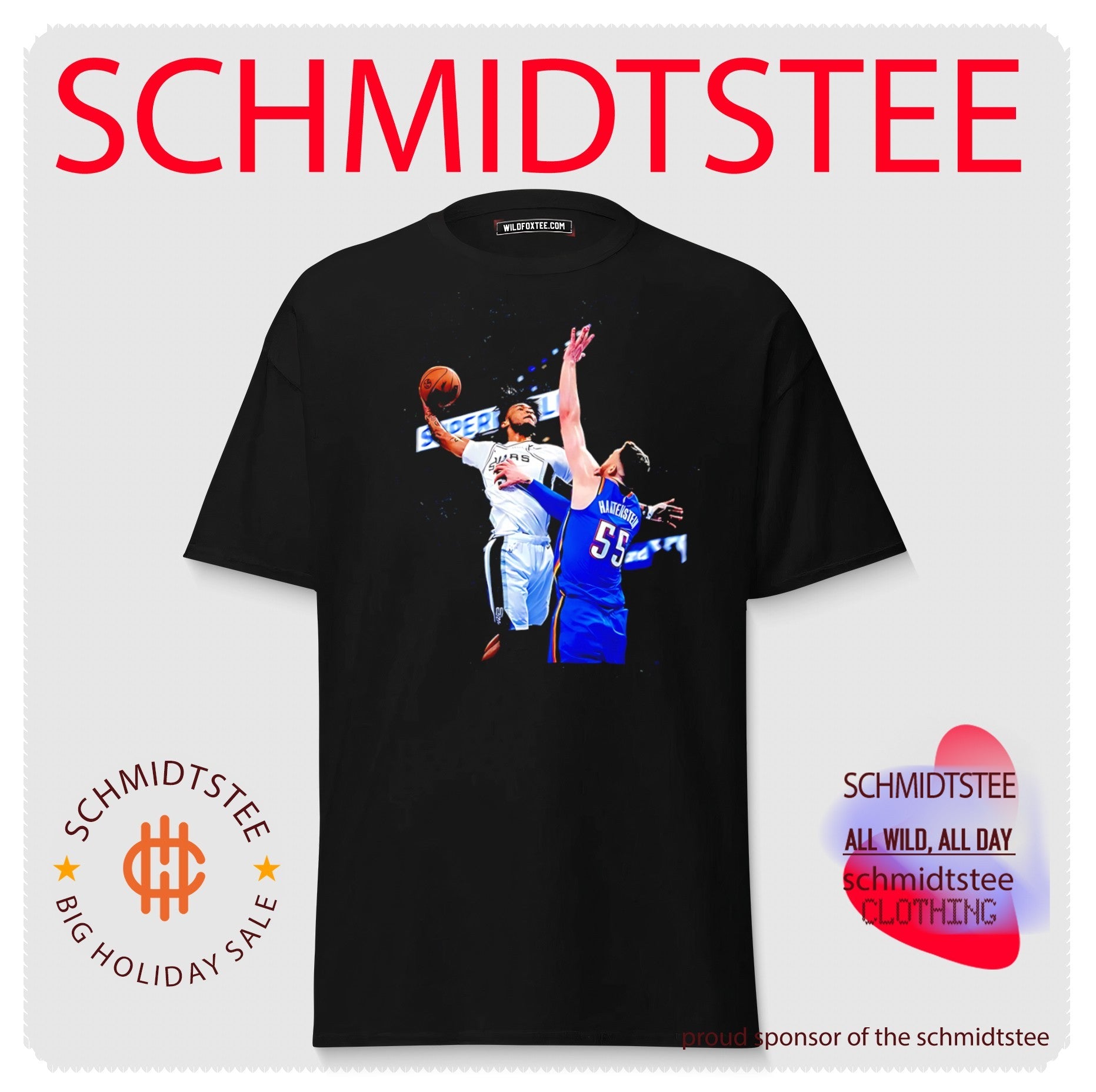 Stephon Castle and Isaiah Hartenstein 2026 NBA graphic shirt