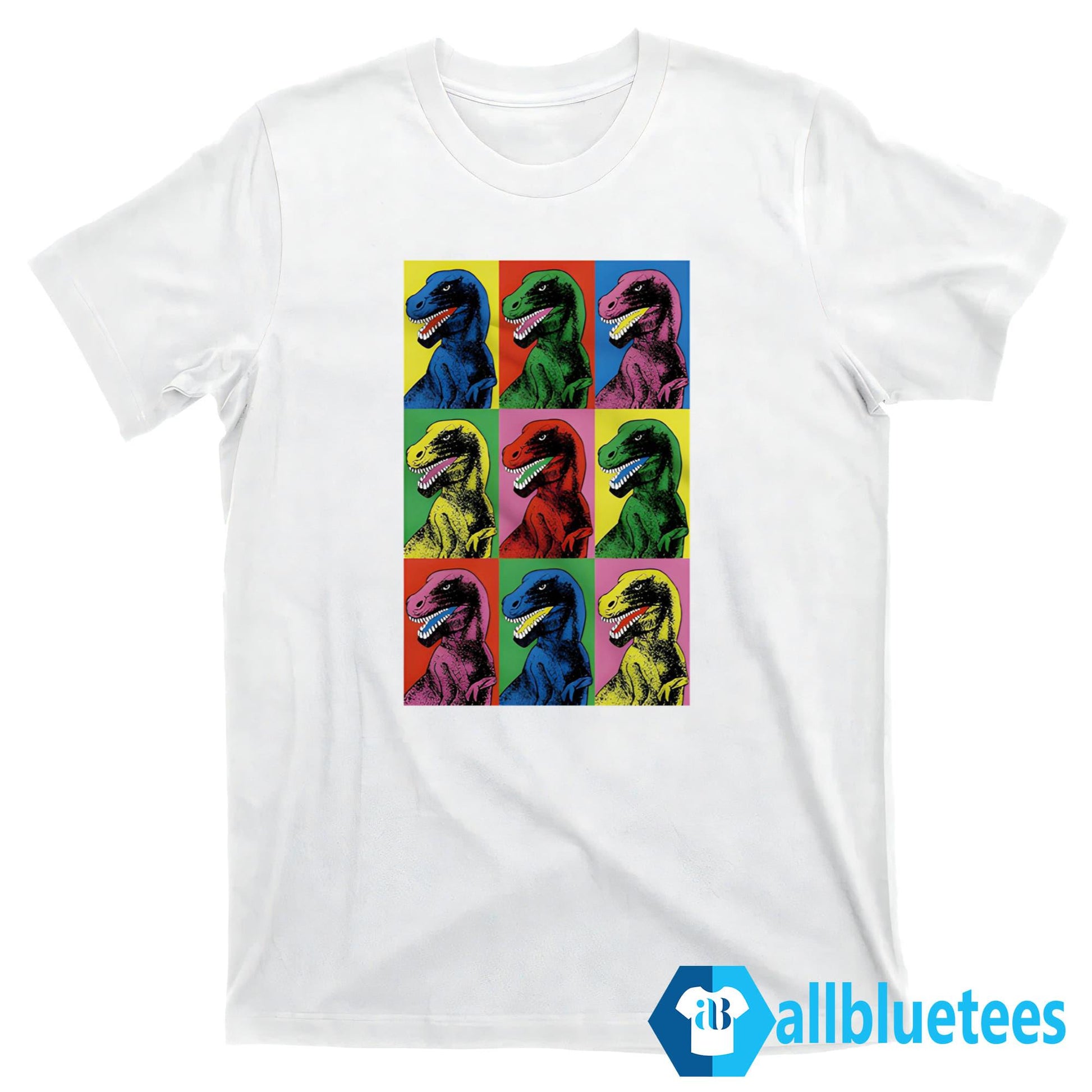 Steven Spielberg Jurassic Park Dinosaur Pop Art Shirt