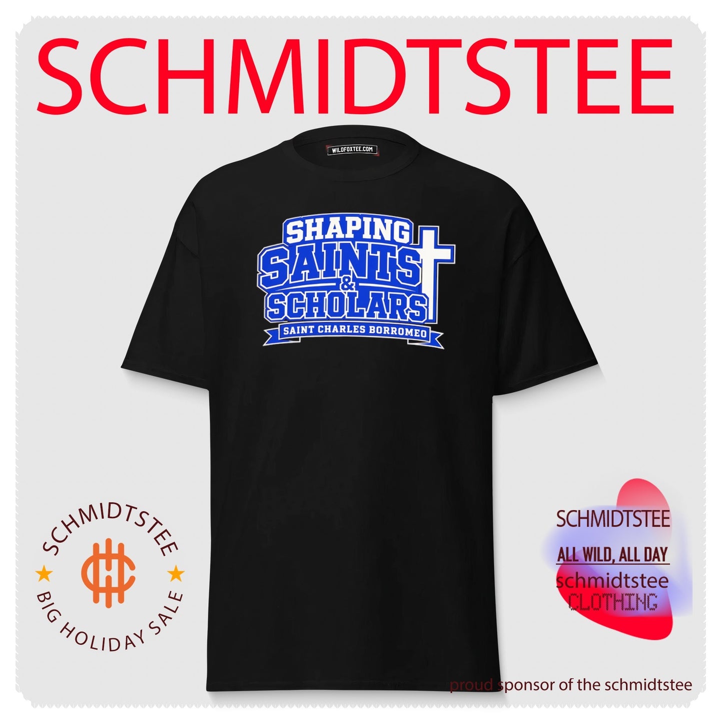 Stewardship for Saints and Scholars Saint Charles Borromeo shirt