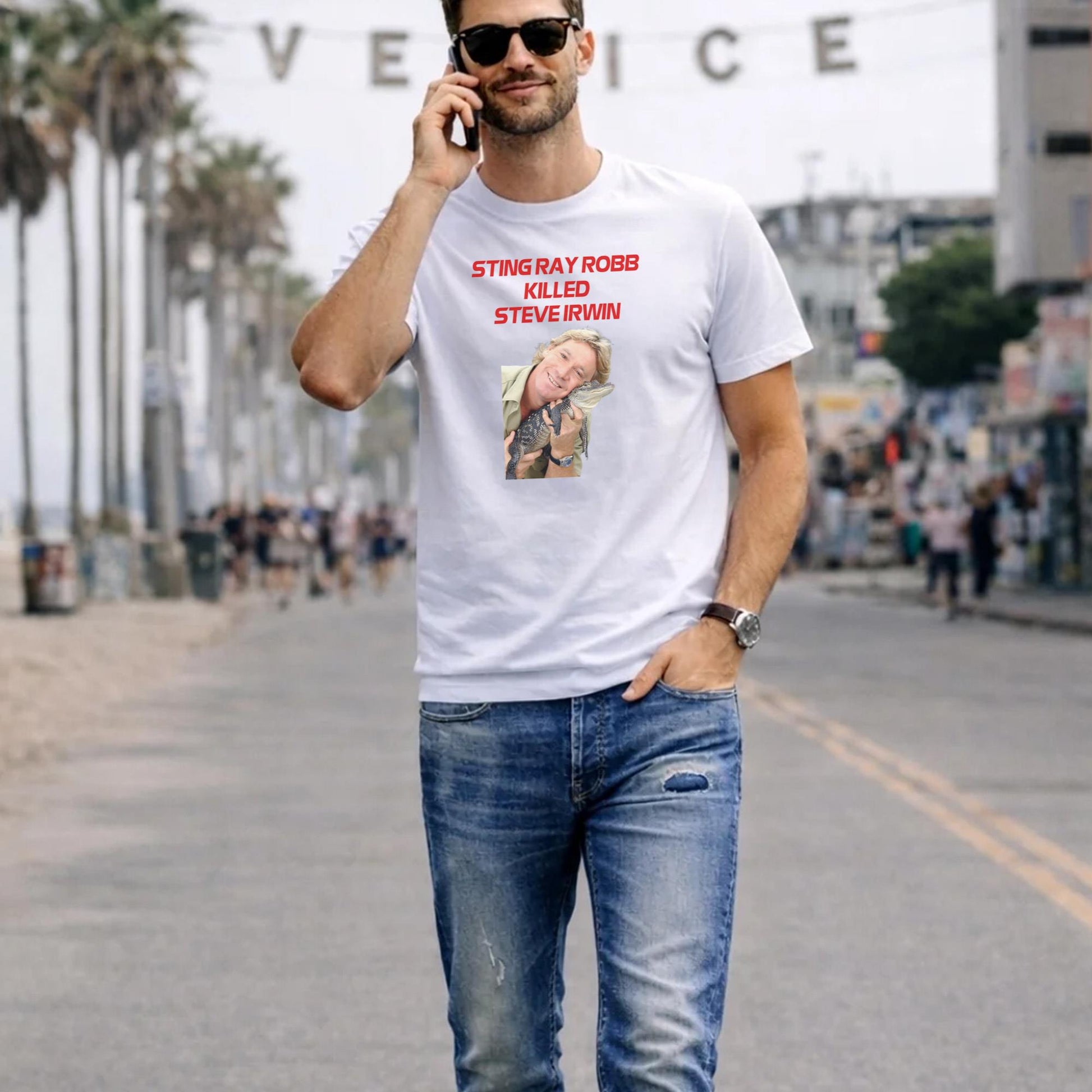 Sting Ray Robb Killed Steve Irwin Shirt