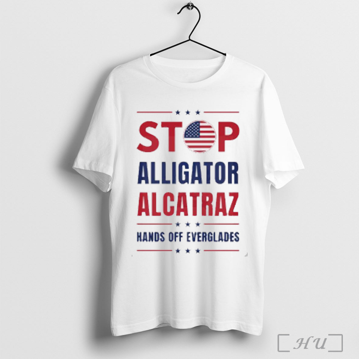 Stop Alligator Alcatraz Hands Off Everglades T Shirt