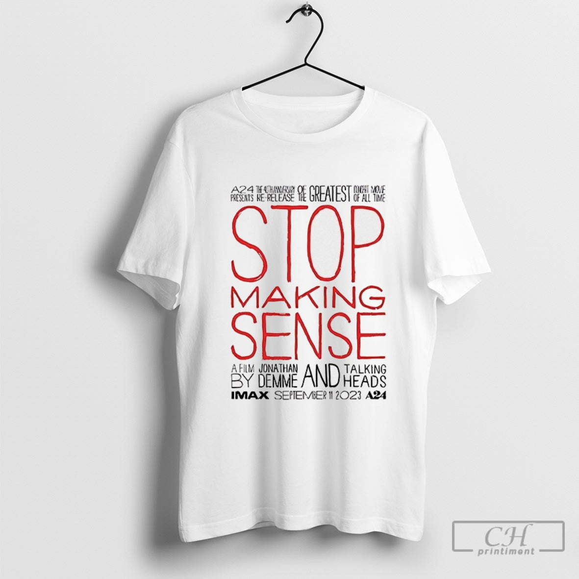 Stop Making Sense A Film Jonathann By Demme Shirt Sweater