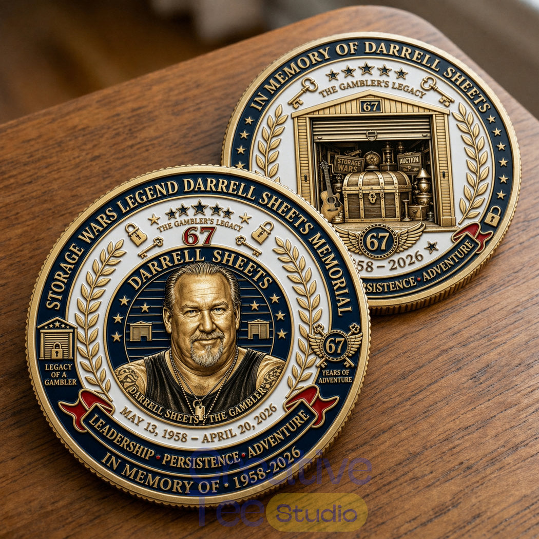 Storage Wars Legend Darrell Sheets Memorial Coin