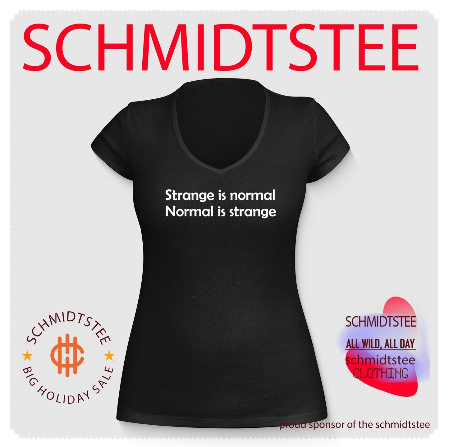 Strange is normal normal is strange simple shirt