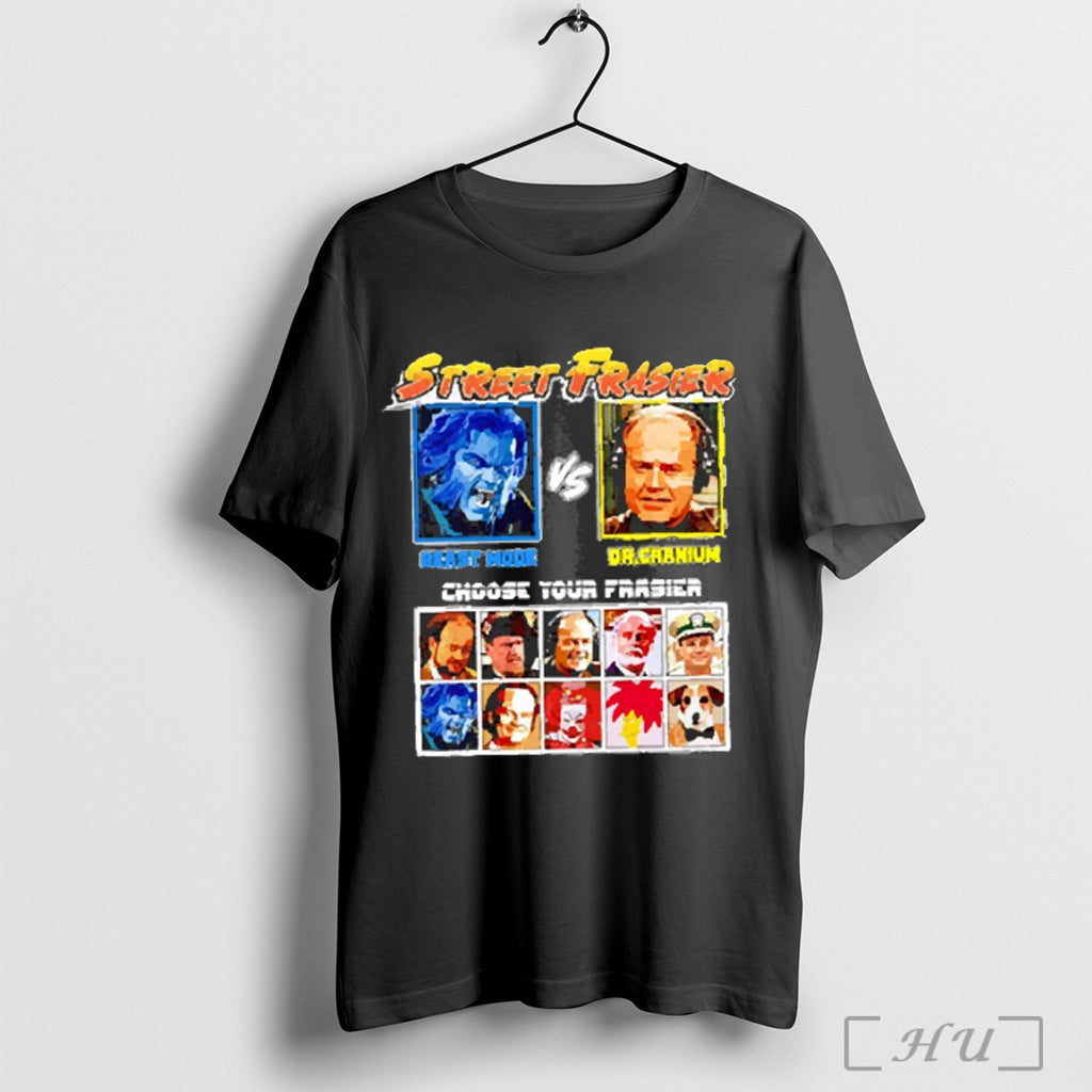 Street Frasiers Beast Vs Dr Cranium 2025 T Shirt