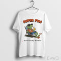 Super Fun Damentally Broken Frog Hawaii T Shirt