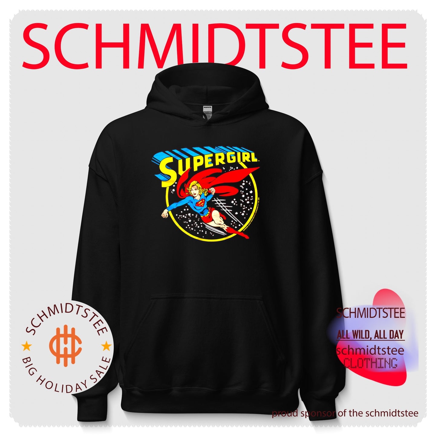Supergirl Truth Justice Whatever cartoon shirt