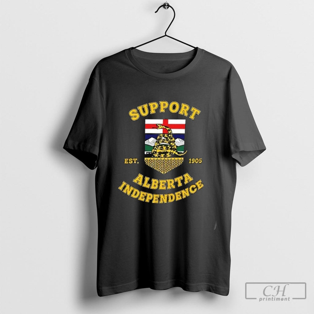 Support Alberta Independence Est 1905 Shirt Sweater