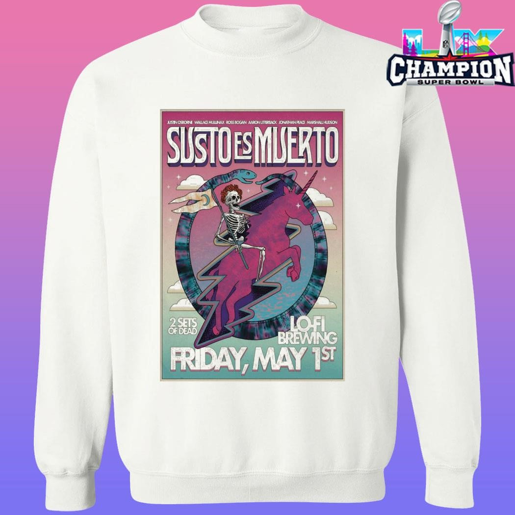 Susto Es Muerto Charleston Sc 5 1 2026 Shirt