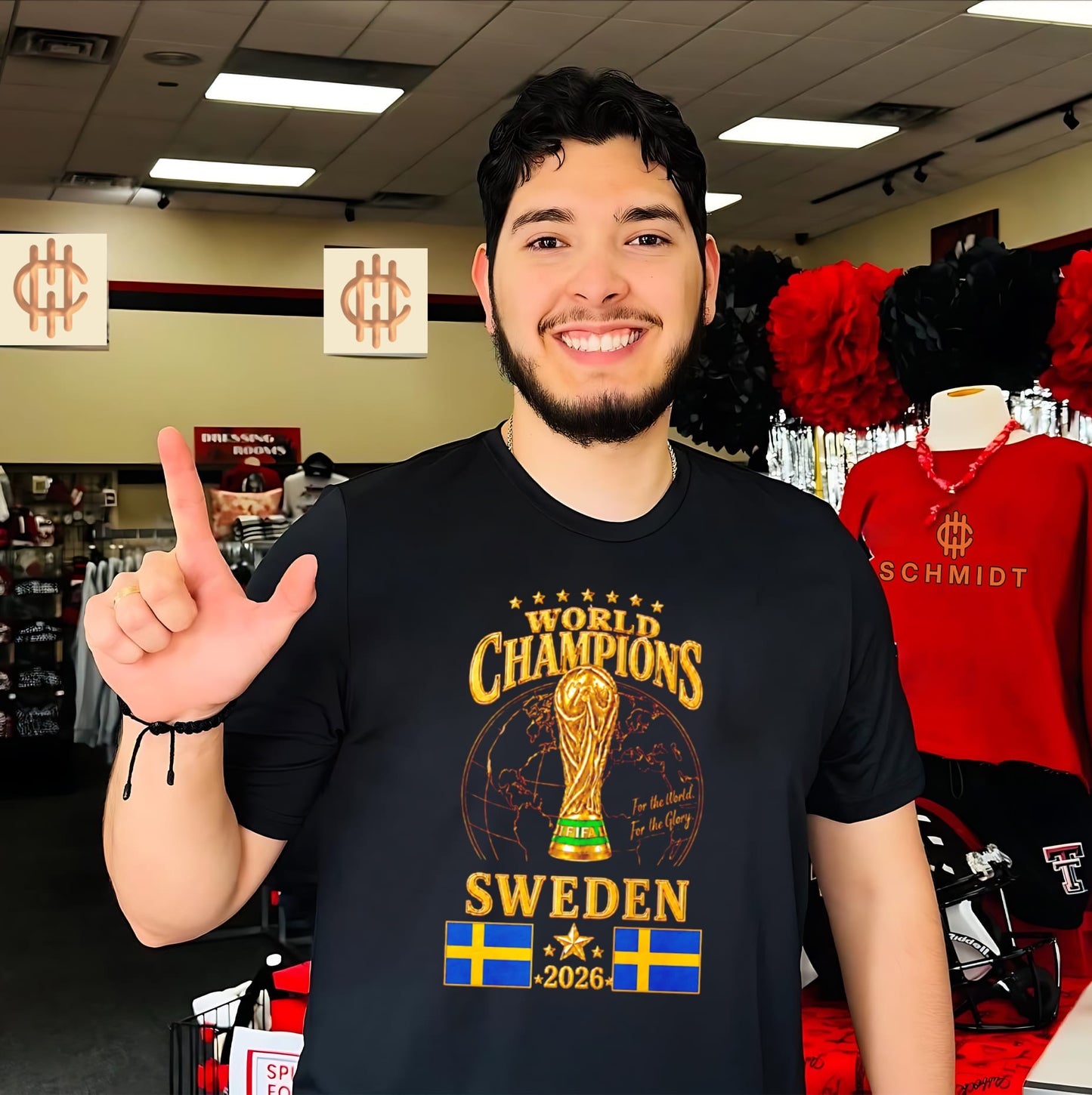 Sweden 2026 World Champions For The World For The Glory shirt