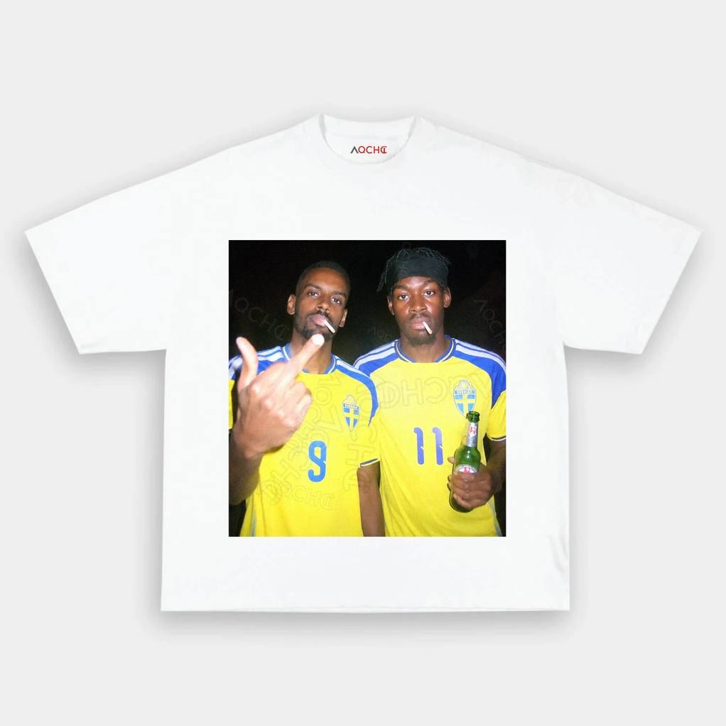 Sweden National Team Isak Elanga Middle Finger Tee