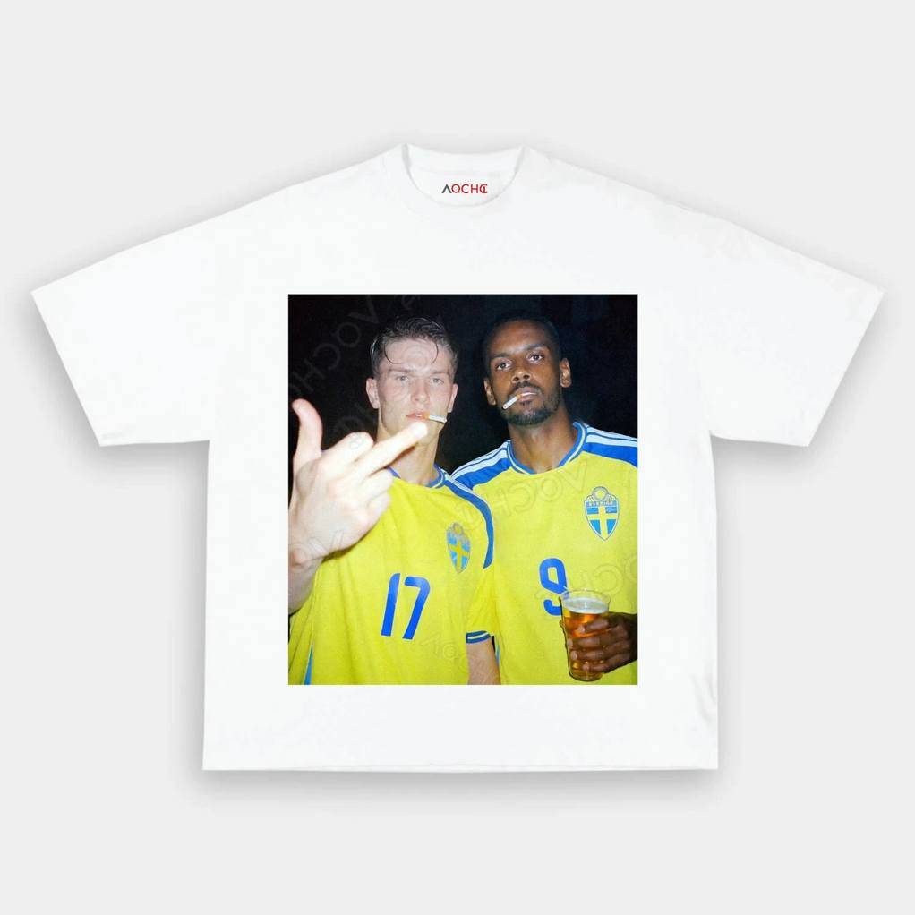 Sweden National Team Isak Gykeres Middle Finger Tee