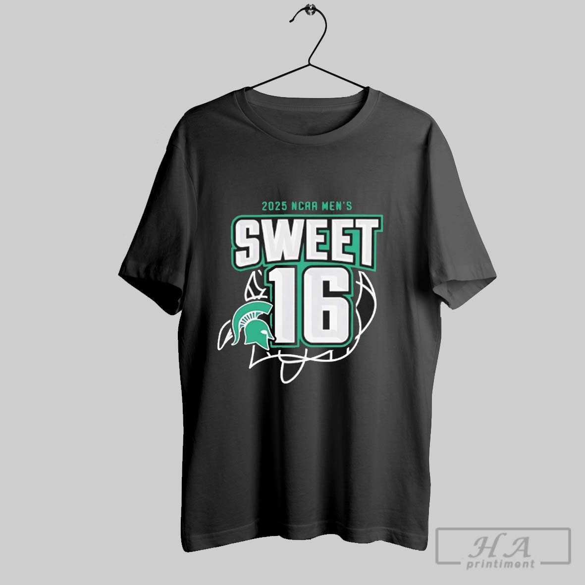 Sweet 16 Michigan State Spartans Mens Basketball 2025 Ncaa Tournament March Madness