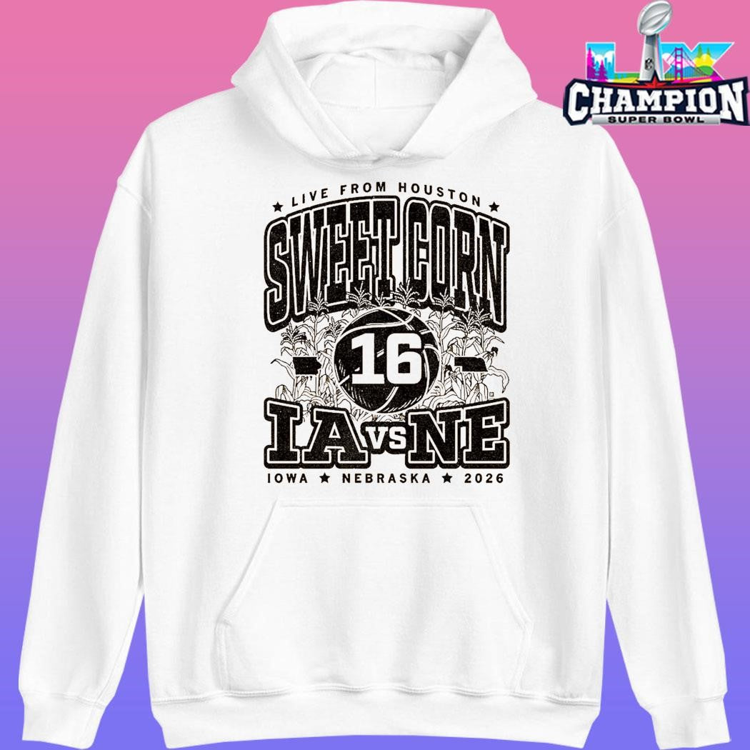 Sweet Corn 16 Iowa Vs Nebraska Live From Houston Shirt