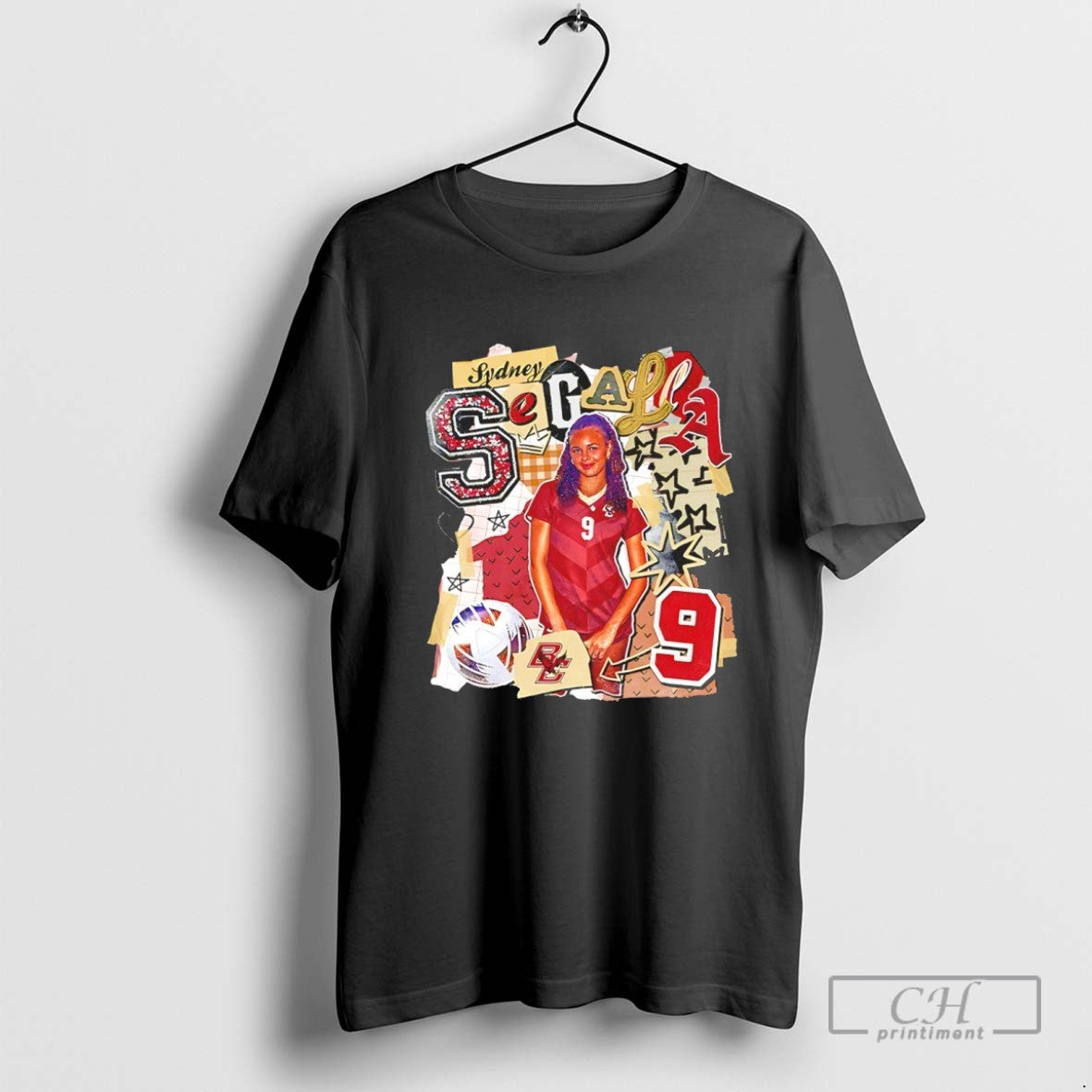 Sydney Segalla 9 Boston College Womens Soccer Player Vintage