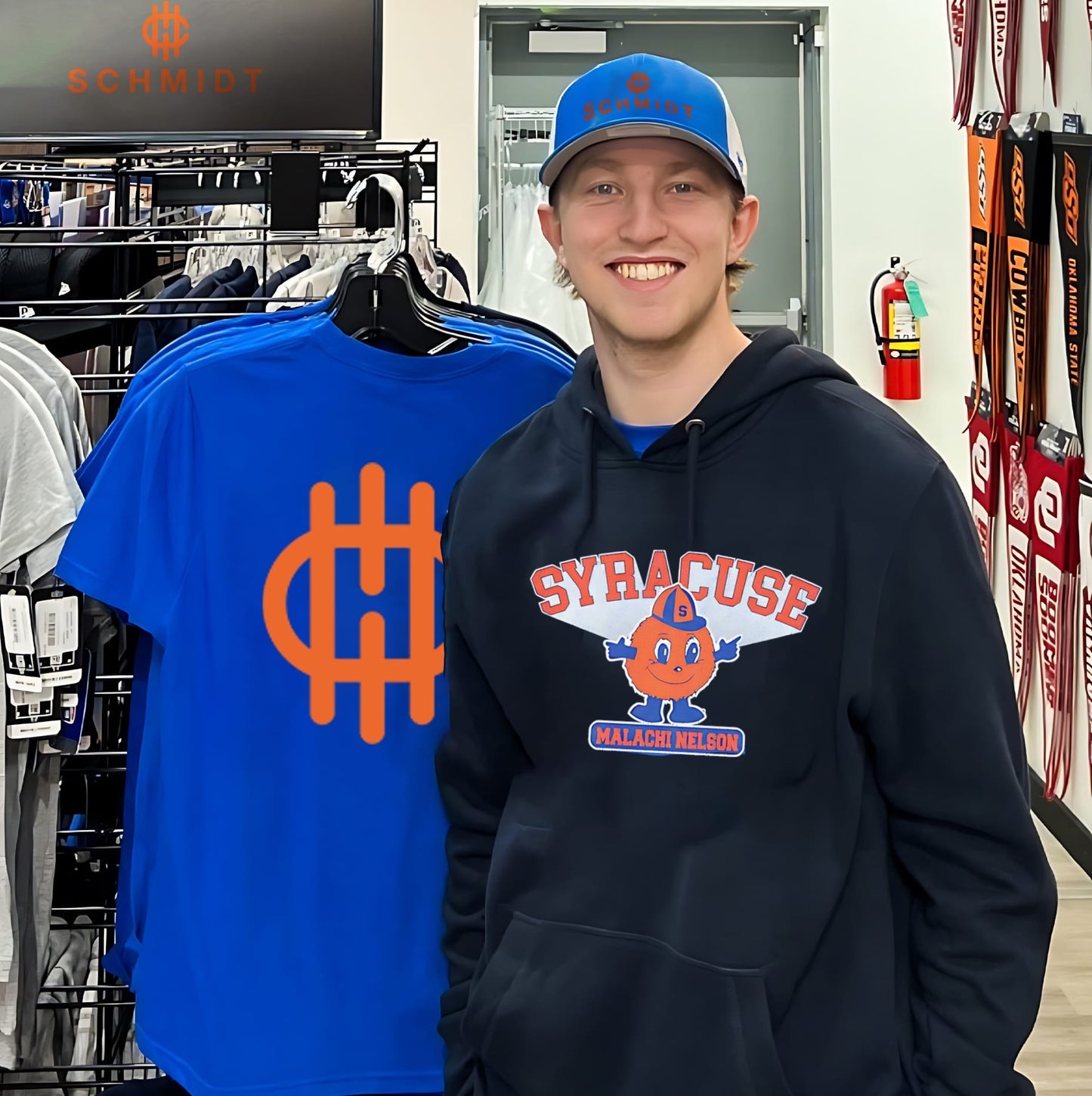 Syracuse Malachi Nelson graphic shirt