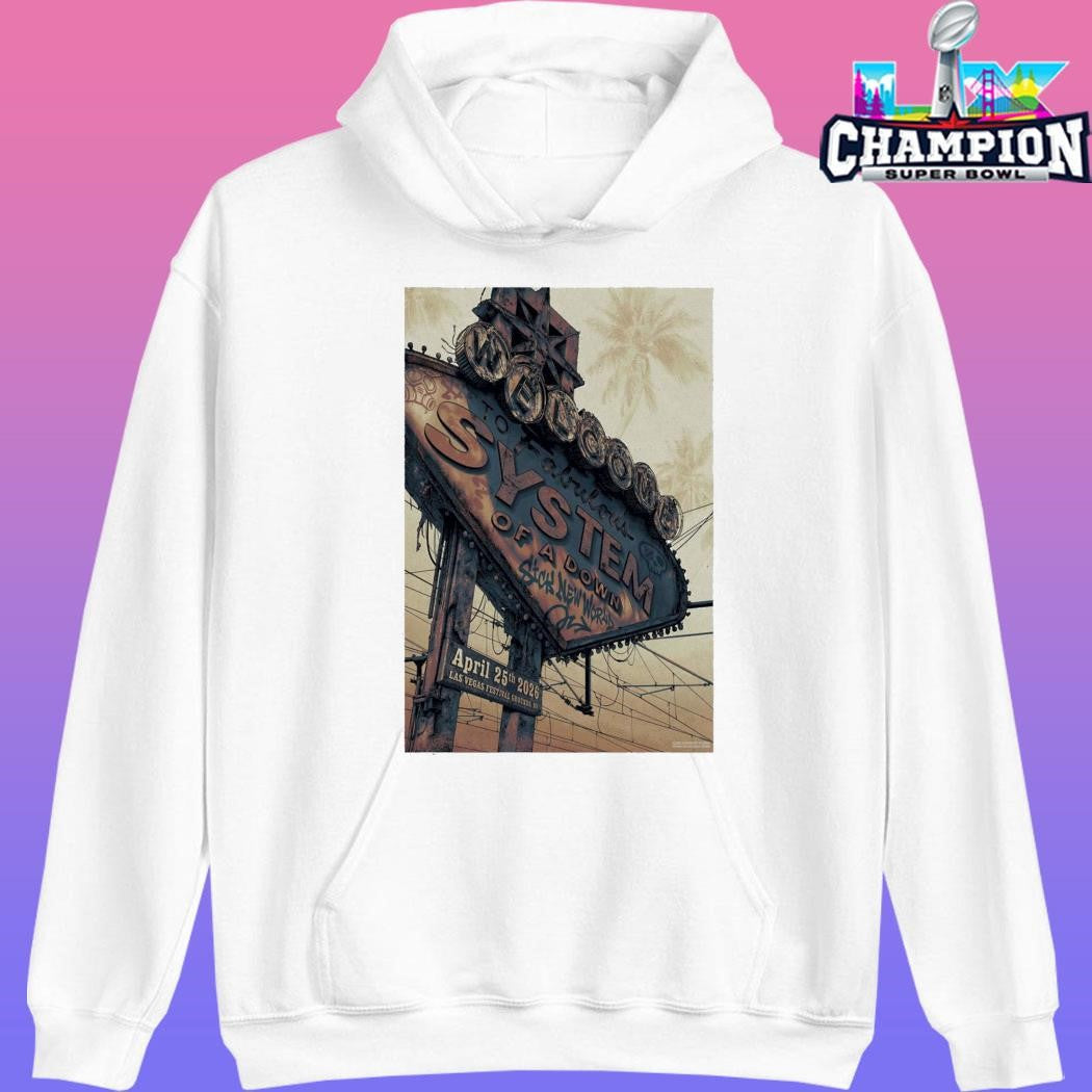 System Of A Down Las Vegas Apr 25 2026 Shirt