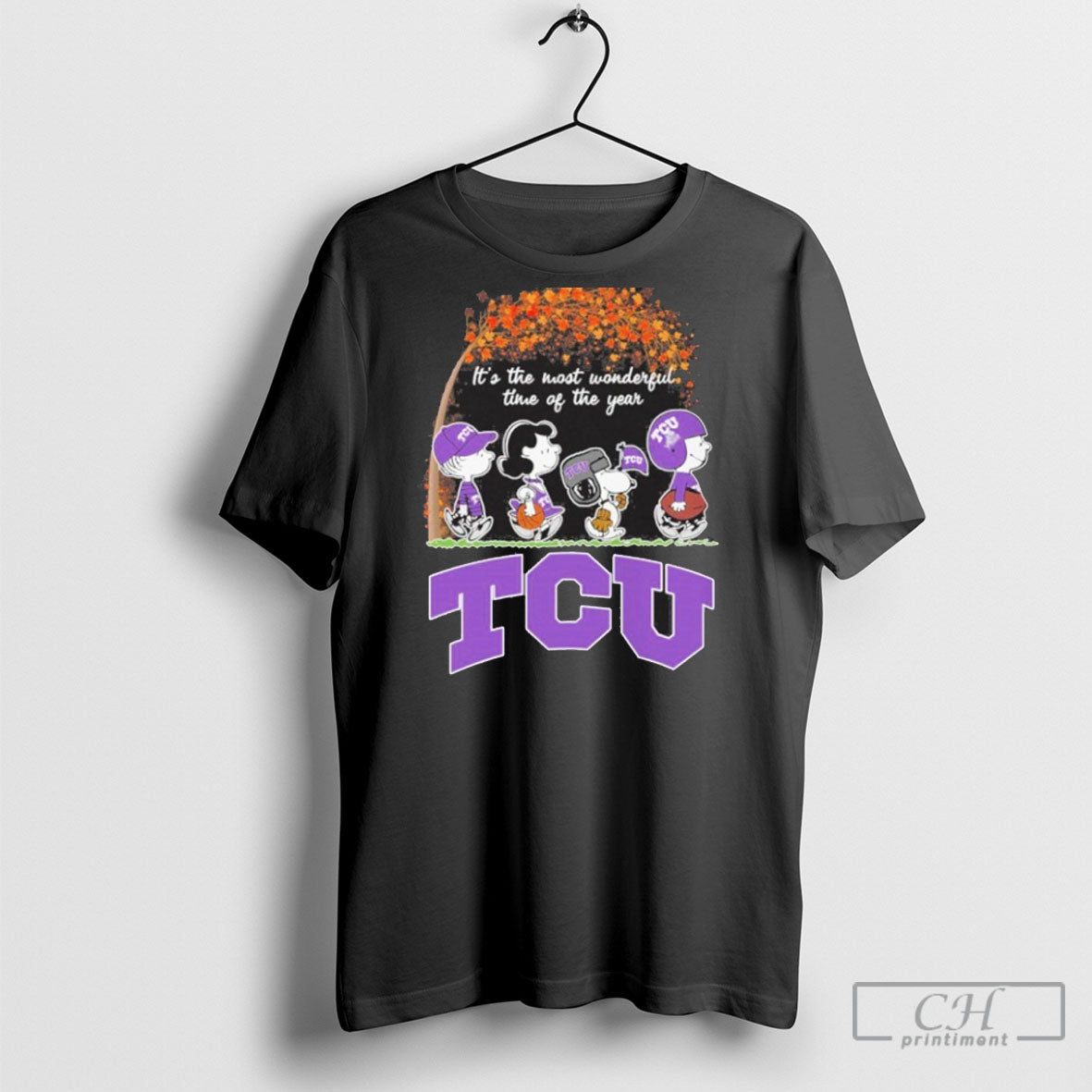 Tcu Horned Frogs And Peanuts Characters Its The Most Wonderful Time Of The Year