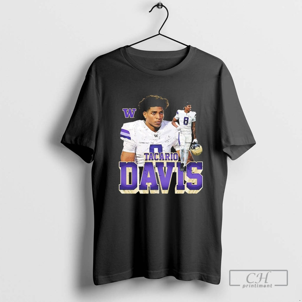 Tacario Davis Washington Huskies 2025 Ncaa Player Vintage