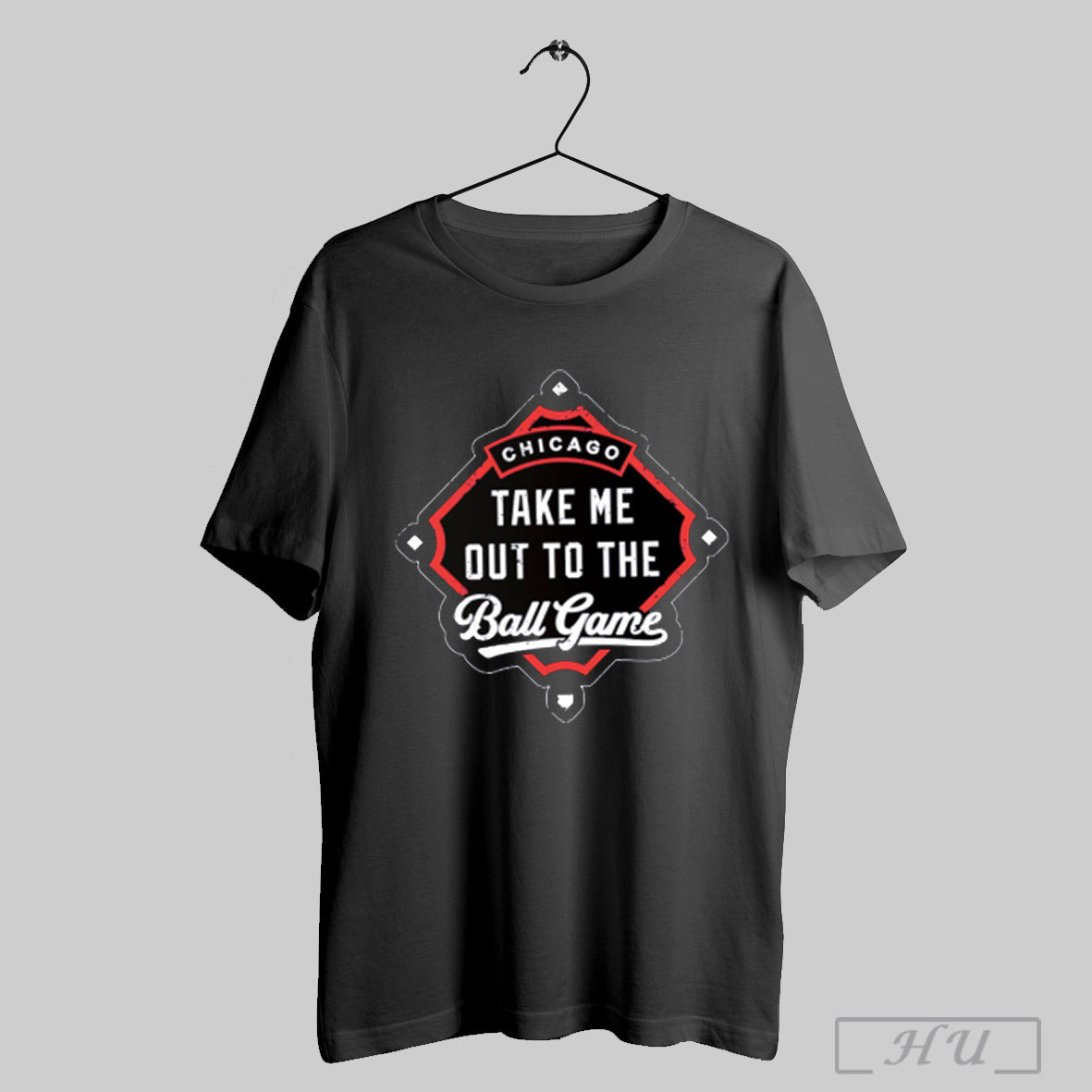Take Me Out To The Ball Game Chicago Cubs Baseball T Shirt