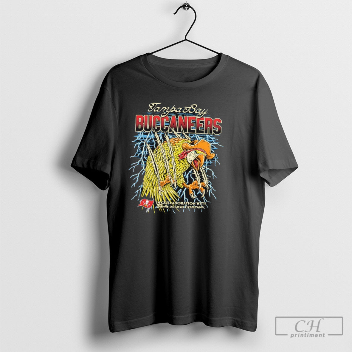 Tampa Bay Buccaneers Duvin Designs Co 50 Seasons Of The Krewe Parrot Shirt Sweater