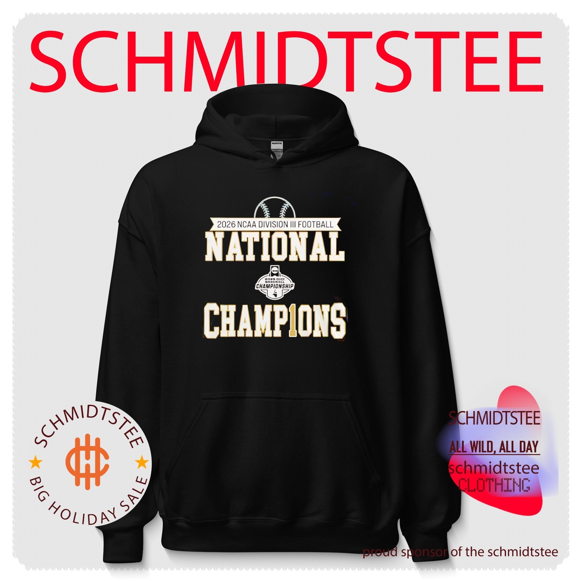 Tampa Spartans 2026 Division II National Champions Back3Back shirt