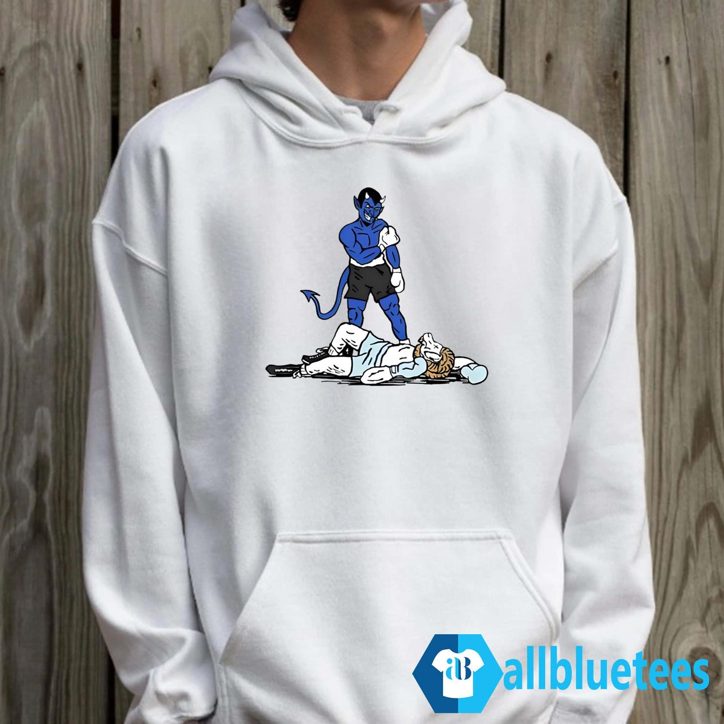 Tar Heels Vs Duke Blue Devils D Knockout Shirt
