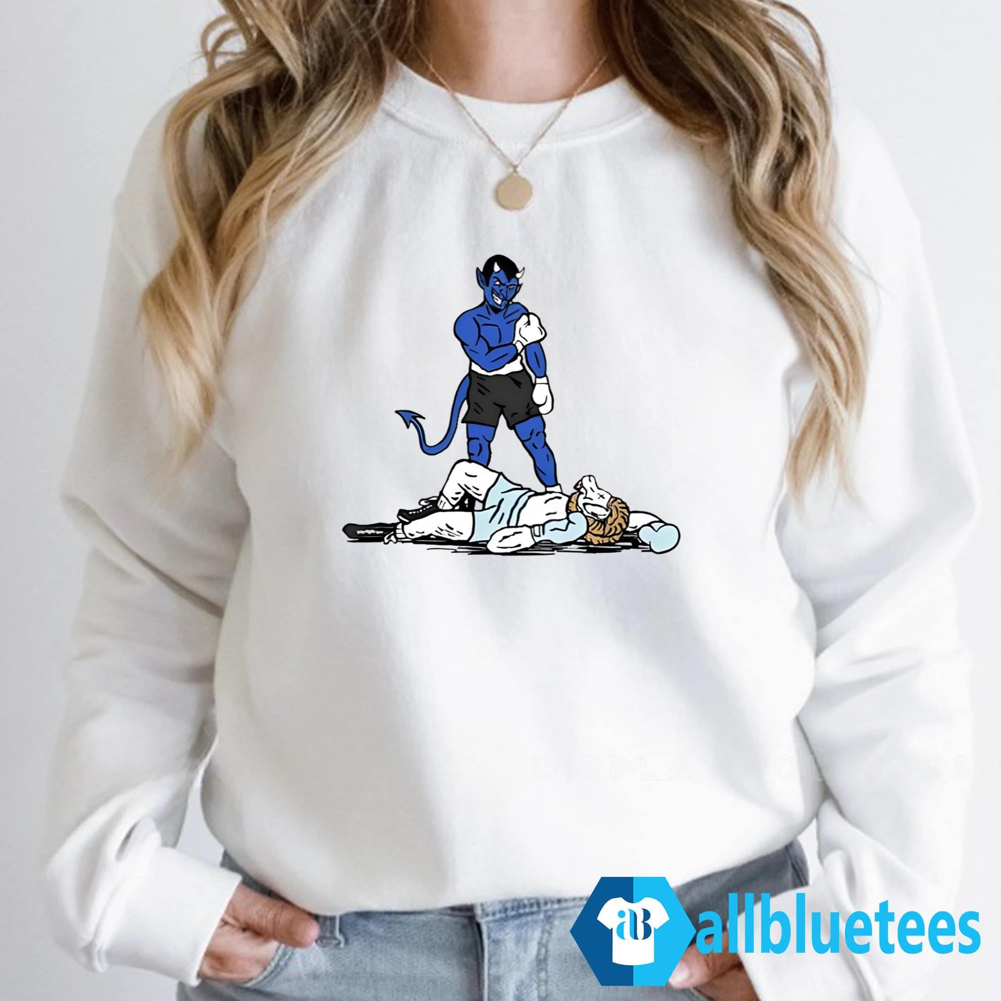 Tar Heels Vs Duke Blue Devils D Knockout Shirt