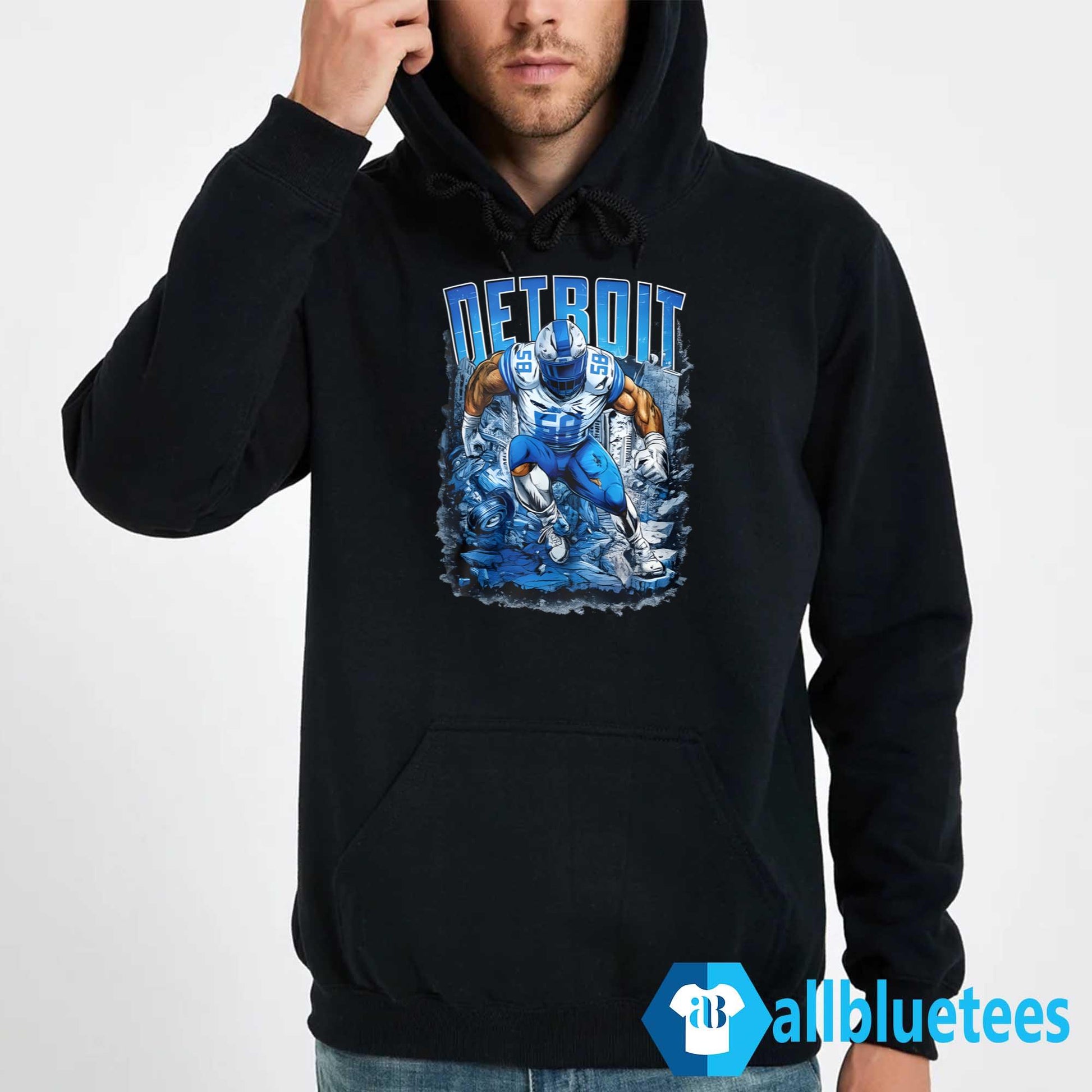 Taylor Decker Rockin Detroit 58 Shirt