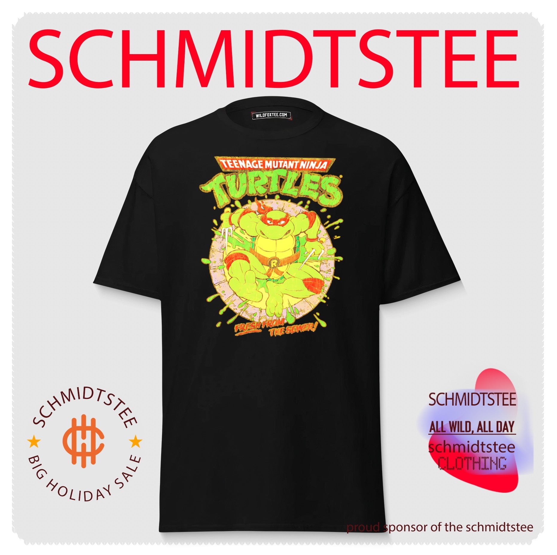 Teenage Mutant Ninja Turtles Fresh From The Sewer graphic shirt