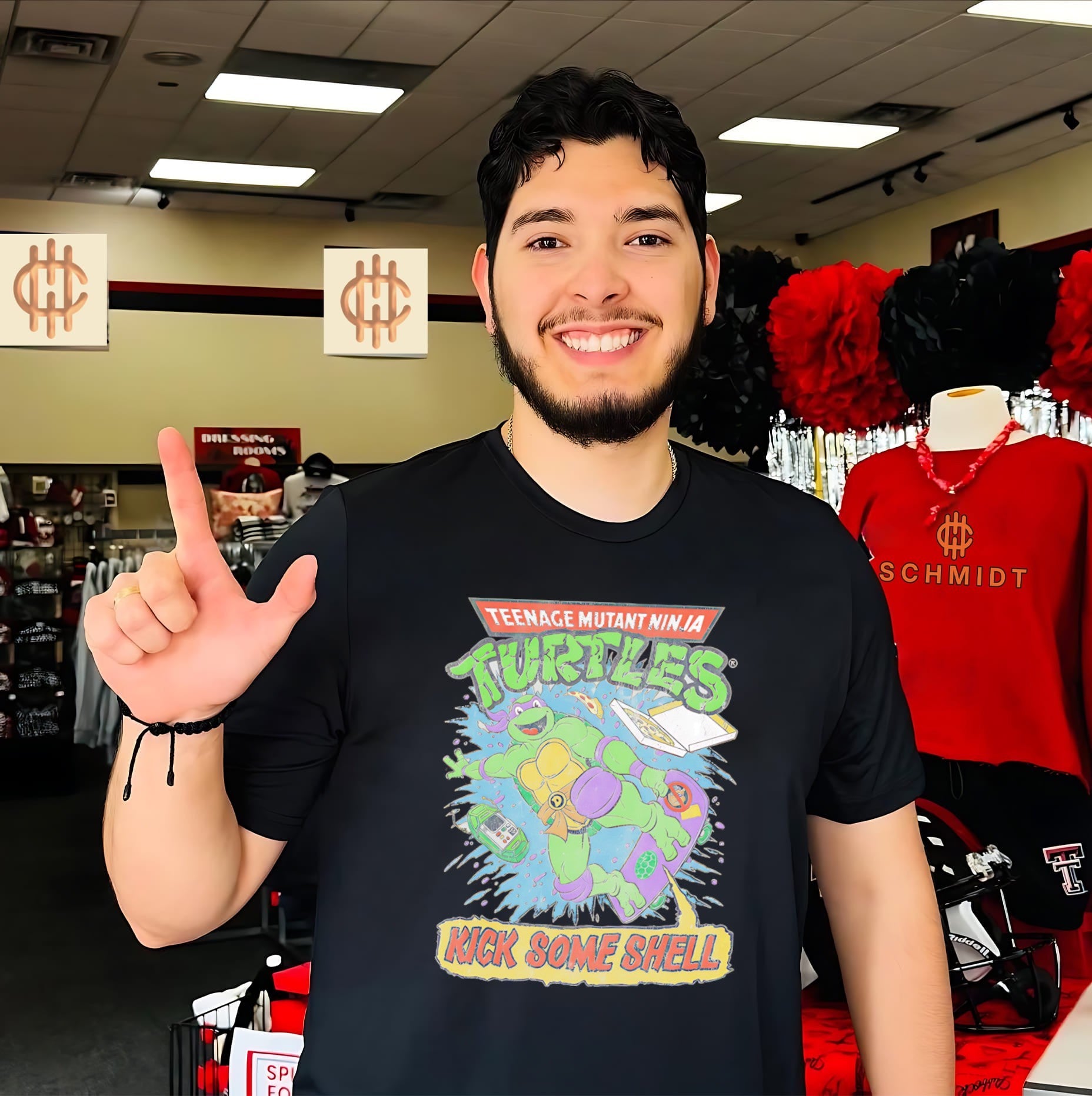 Teenage Mutant Ninja Turtles Kick Some Shell graphic shirt